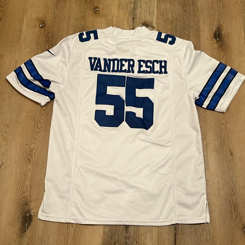 Nike NFL Vander Esch game jersey white/blue 55 Medium